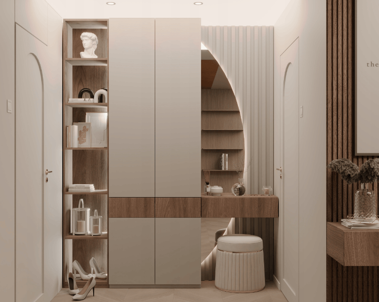 Nowoczesne biała szafa na wymiar - Cała Polska - Wrocław, Poznań, Opole, Łódź